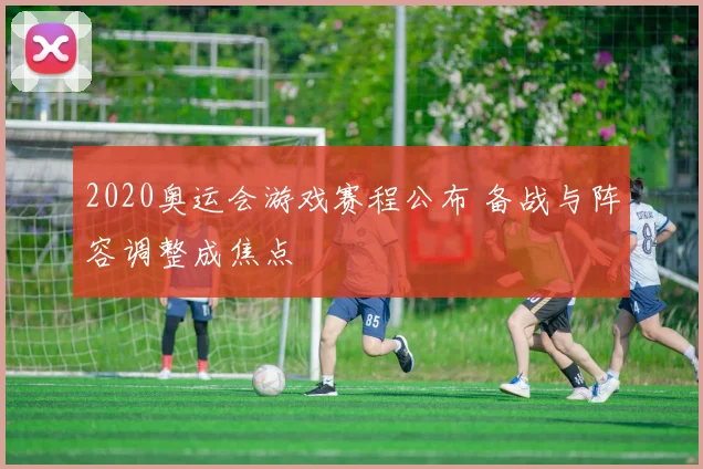 2020奥运会游戏赛程公布 备战与阵容调整成焦点