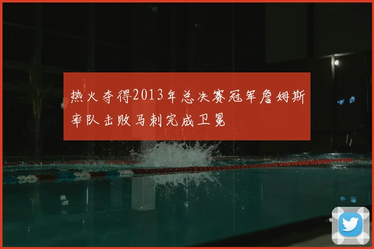 热火夺得2013年总决赛冠军詹姆斯率队击败马刺完成卫冕